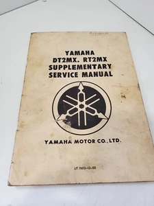 Yamaha DT2MX RT2MX Supplement Service Manual LIT 11613-13-00 1972 - Picture 1 of 3
