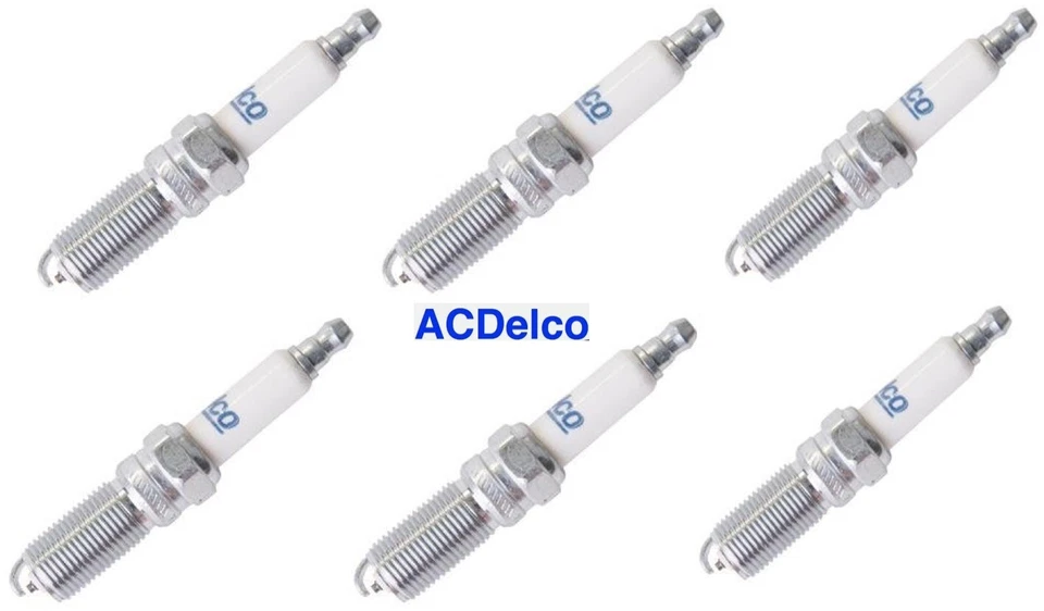 Juego de 6 bujías genuinas OEM ACDELCO profesional Rapidfire Gap preestablecidas Foto 1 de 4