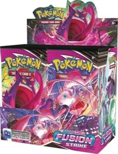 Pokemon Sword & Shield Fusion Strike Booster 6-Box Case - Picture 1 of 2