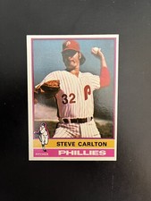 1976 TOPPS #355 STEVE CARLTON HOF PHILA PHILLIES— SHARP💥*** (wph)