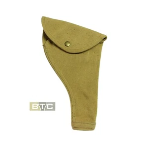 Canadian WW2 P37 Khaki Web Webley Mk6 Holster - Unissued Original - Picture 1 of 3