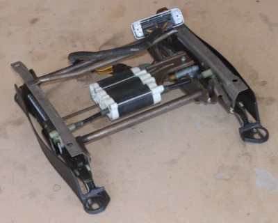 Lincoln Mark VI 1980-1983 asiento eléctrico pista con arnés de cableado lado del conductor Foto 1 de 4