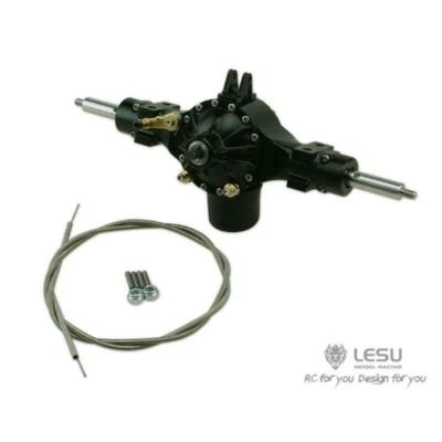 LESU Rear Axle Differential Metal for DIY 1/16 RC Tractor Truck Bruder Model - Image 1 of 4