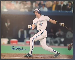 Pat Borders Toronto Blue Jays Signed 8x10 Pic Autograph Photo - Picture 1 of 2