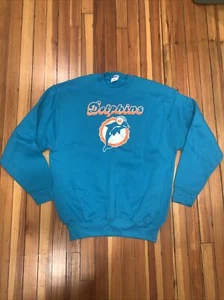 VTG 1997 PRO PLAYER Sweatshirt Miami Dolphins NFL Size XXL Crewneck Football USA - Picture 1 of 3
