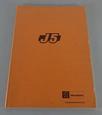 Descripción Técnica Peugeot J5 Transportador / Autobús / Furgón Fecha 10/1981 - Imagen 1 de 2