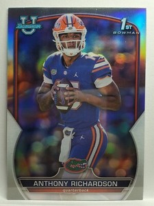 2022 Bowman University Anthony Richardson #65 Refractor 