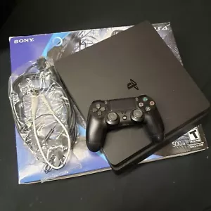 Sony Playstation 4 Slim Console (CUH-2015A, 500GB) WITH BOX controller, HDMI ps4 - Picture 1 of 1