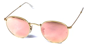 RAY-BAN RB3447 112/Z2 Italy Gold Matte Round Sunglasses 50-21-145 - Picture 1 of 12