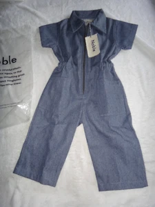 Edler Kinder Utility JUMPSUIT Anzug DENIM 18-24 MONATE - Bild 1 von 4