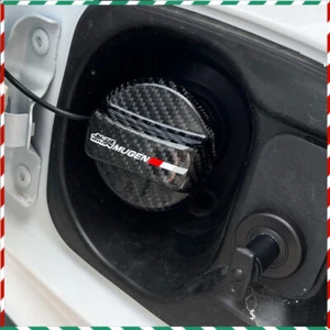 For Honda 2001-2006 Integra DC5 Type-s JDM Mugen Carbon Fiber Gas Fuel Cap Cover - Picture 1 of 4