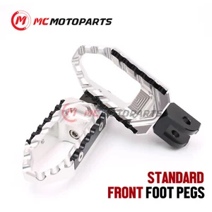 For Yamaha MT-09 Tracer 2015-2020 Replacement Rider Wide Foot Pegs - Picture 1 of 10