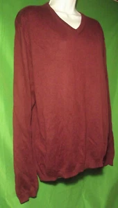 NEW MEN'S ORIGINAL WEATHERPROOF VINTAGE F25951ME LS COTTON CASHMERE SWEATER L - Picture 1 of 1
