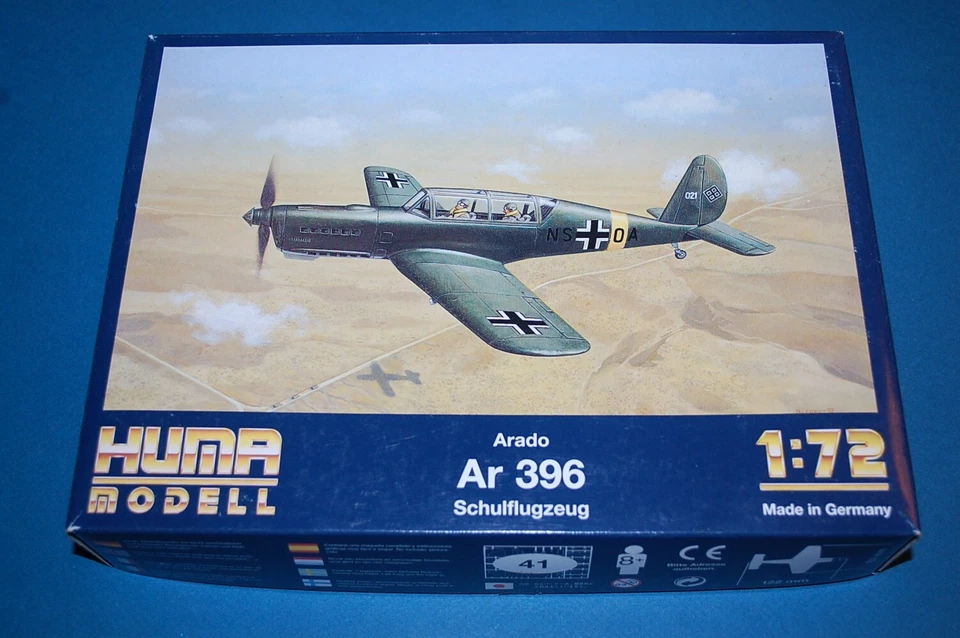 Huma Modell 3003 - Arado Ar 396 Schulflugzeug scala 1/72 - Immagine 1 di 1