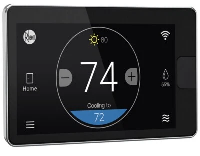 Rheem RETST700SYS EcoNet Smart Thermostat - Black - Image 1 of 4
