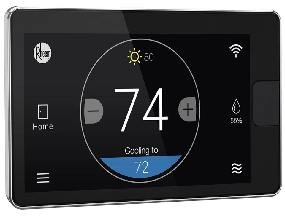 Rheem RETST700SYS EcoNet Smart Thermostat - Black - Image 1 of 4