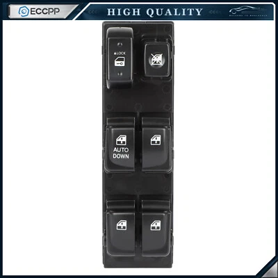 Interruptor de ventana para Hyundai Elantra 2.0L 2007-2010 lado del conductor delantero Foto 1 de 4