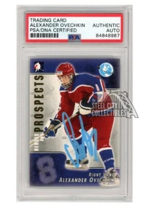 Alexander Ovechkin 2004-05 ITG H&P Autograph RC Card #119 PSA/DNA (Light Blue) - Picture 1 of 1