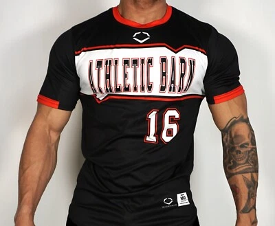 MEN'S SHORT SLEEVE "ATHLETIC BARN" SHIRT SIZE M - Image 1 of 4