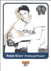Ralph Kiner 2001 Fleer Greats of the Game 116  Pittsburgh Pirates