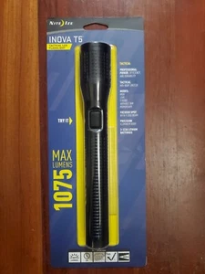 Nite Ize INOVA T5 Tactical LED Flashlight Black 1075 Lumens Aluminum Shockproof - Picture 1 of 7