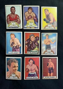 1951 TOPPS boxing greats / nine common cards (set #3) - Picture 1 of 2