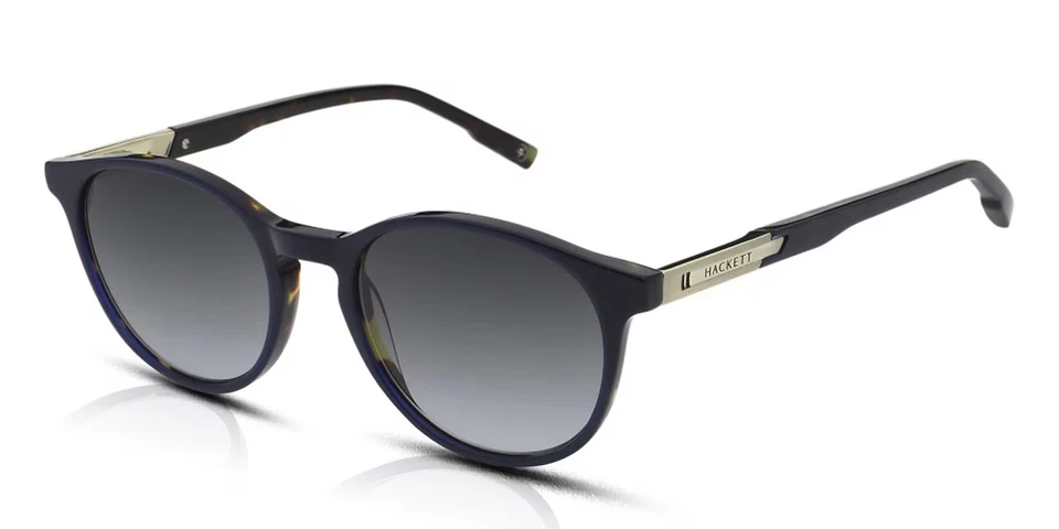 Hackett Sol Hombre Londres HSK3361 Archibald 661 Azul Marino Con Carey/ Gris - Imagen 1 de 1