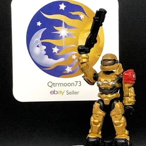 HALO Mega Bloks CLASSIC Spartan Grenadier (gold) FIGURE 97205 Collector's Ed. - Picture 1 of 7