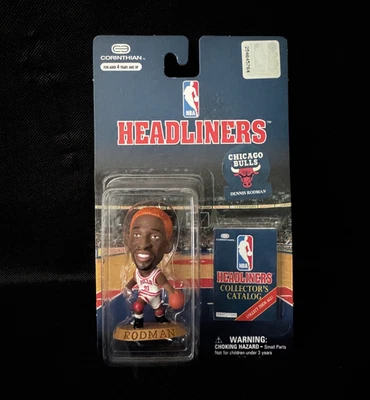 Dennis Rodman NBA Headliners Figure - Chicago Bulls –Brand New - Free Shipping - Image 1 of 4