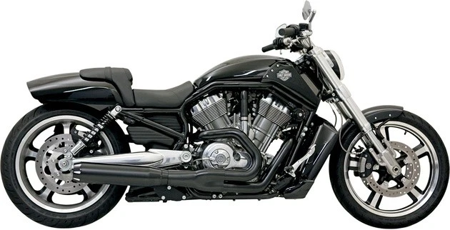 Bassani Road Rage II B1 Exhaust System Black #1V38RB Harley Davidson V-Rod Foto 1 de 1