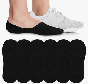 Women’s No Show Socks Invisible Liner, Non Slip Low Cut for Casual Formal Use - Picture 1 of 10