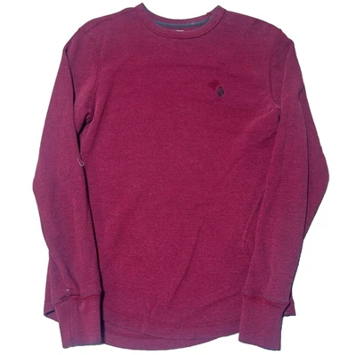 Vintage Y2K Volcom Shirt Mens Small Thermal Long Sleeve Red Skate Grunge Surf - Image 1 of 4