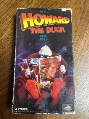 1986 Howard The Duck VHS Tape - Image 1 of 3