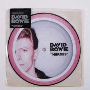 Rock 45 DAVID BOWIE Heroes PARLOPHONE europe picture disc SEALED i - Picture 1 of 2