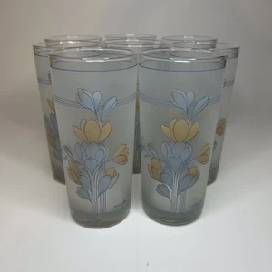8 Noritake Keltcraft Misty Isle Roxy 12oz Glassware Tumbler Ice Tea Ireland - Picture 1 of 9