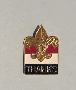 BOY SCOUTS OF AMERICA BSA THANKS  PIN - Picture 1 of 2