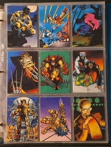 1992 Marvel Wolverine From Then 'Til Now Series II Complete Set + Prizm - Bild 1 von 14
