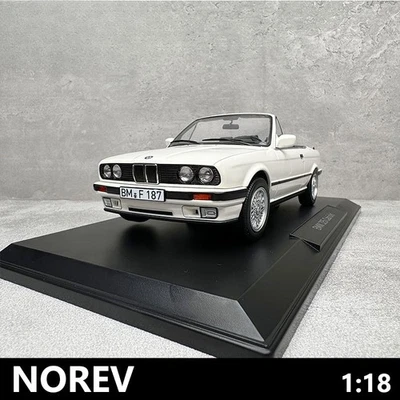 NOREV 1:18 BMW 325i Cabriolet 1991 blanco convertible aleación modelo coche Foto 1 de 4