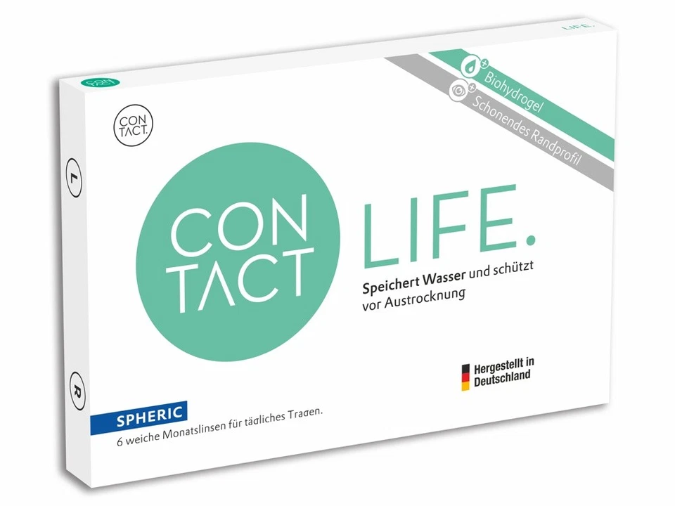 Contact Life spheric (6er) Wöhlk Kontaktlinsen - Bild 1 von 1