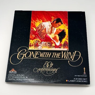 Унесенные ветром лазерный диск 50-летие издание 2 диска комплект отличном состоянии - Изображение 1 из 4