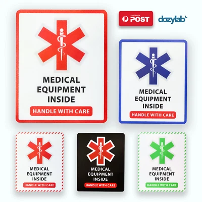 Medical Equipment Sticker | CPAP/BiPAP/APAP/Diabetes Travel - Dozylab