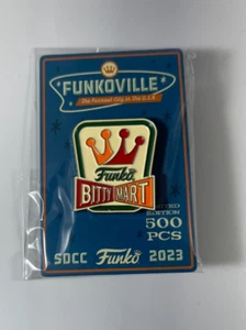 Funko SDCC 2023 Cabina Exclusivo Pin Bitty Mart LE 500 Piezas Funkoville - Imagen 1 de 1