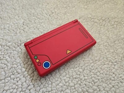 Custom Pokemon Pokédex Nintendo DS Lite Handheld System With Charger NEW SHELL