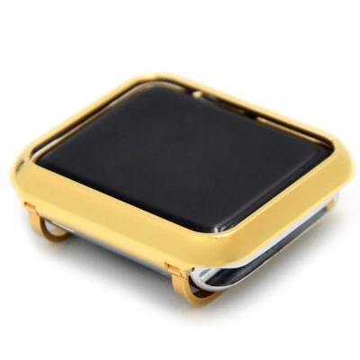Limited 24K Gold Case Bezel Cover Protector For Apple Watch iWatch Series 5 4 3 - Image 1 of 4