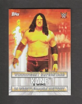 KANE #WS-6 2020 WRESTLEMANIA CARD WINNINGEST SUPERSTARS CARD NICE!**** Foto 1 de 2