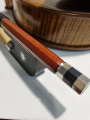 TBABIT The Bows are back in Town! Brazilwood Cello Bow 1/4 #03LC Paris Eye Frog - Image 1 of 4