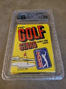 1981 Donruss Golf sin abrir pack GAI 7.5 Jack Nicklaus novato - Imagen 1 de 4