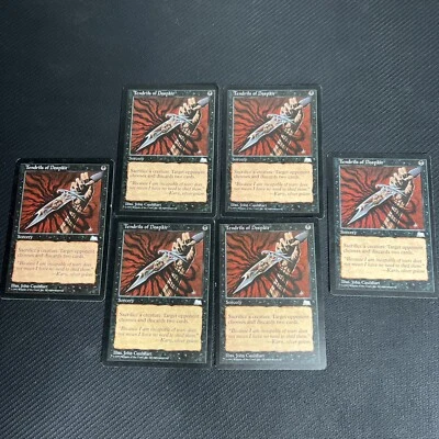 Tendrils of Despair Weatherlight MTG Magic the Gathering Black Playset English 6 - Image 1 of 4
