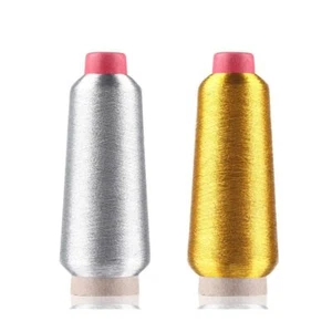 2pcs Gold + Silver Metallic Embroidery Thread Embroidery - Picture 1 of 12