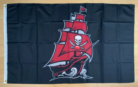 Tampa Bay Buccaneers 3x5 ft Flag Banner Bucs NFL Cover
